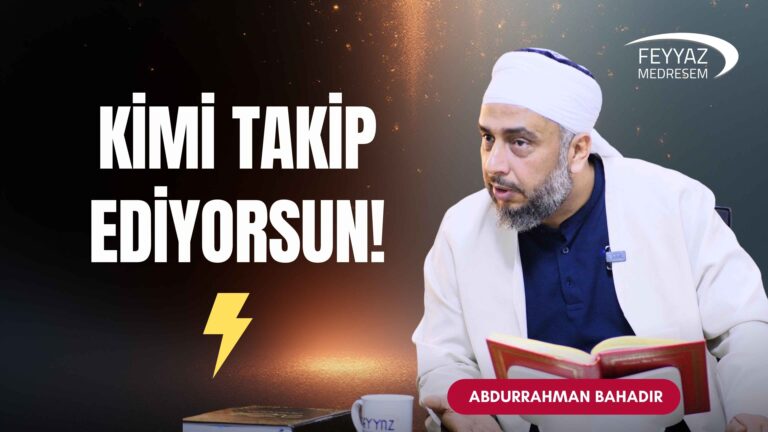 Kimi takip ediyorsun!