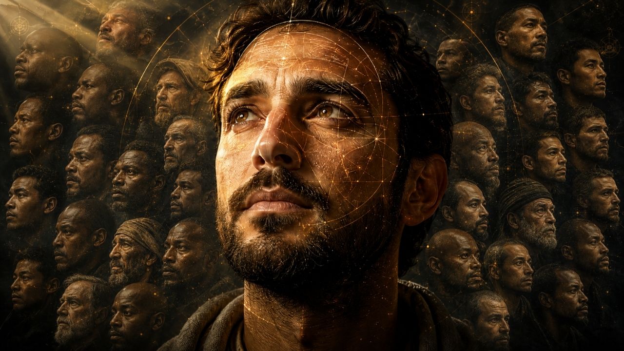 Senin yüzün, vechin o kadar küçüklüğü ile beraber