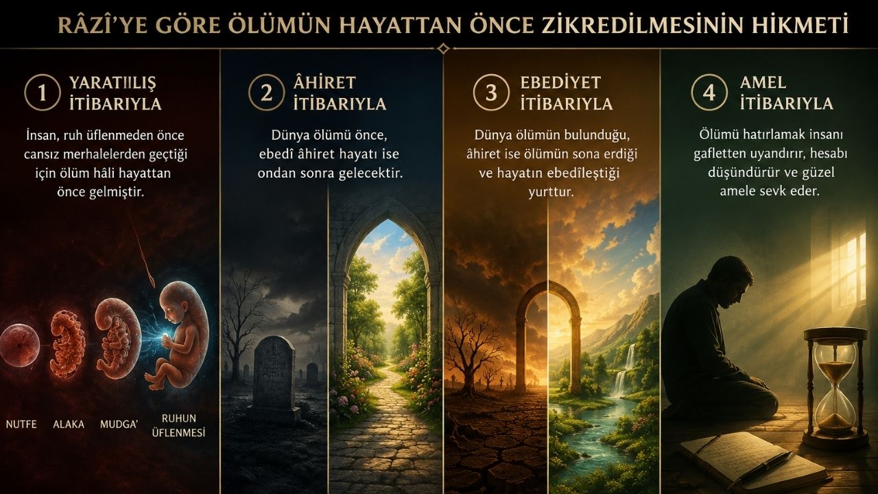 ölümün hayattan önce zikredilişi